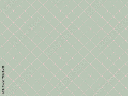 Plakat 夏向けの格子柄背景素材