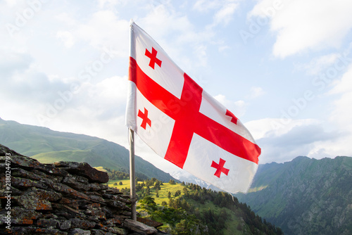 Foto Georgian flag