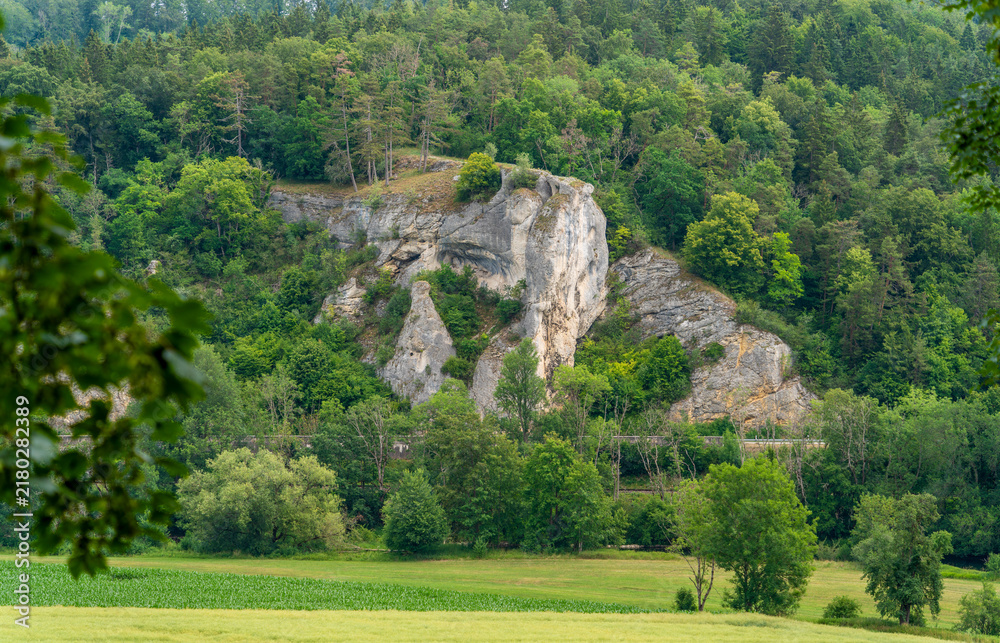 Obraz premium Inzigkofen Park in Germany