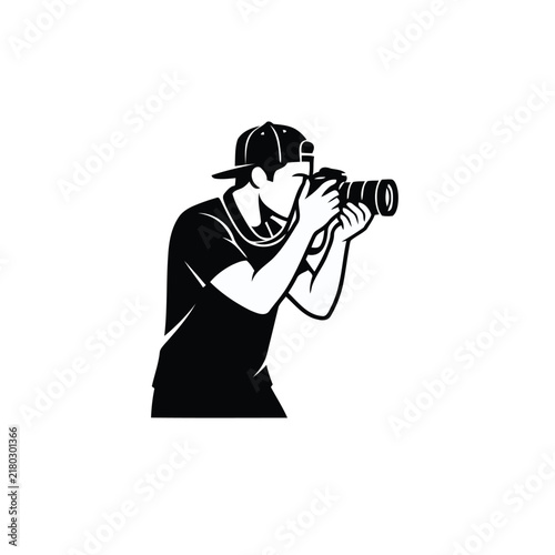 Photography Emblem – Minimalist Creative Symbol