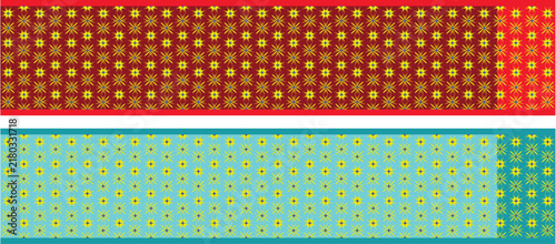 Saree New Honey Comb Design Eps, Saree Art Eps, Saree Drawing For Puja festival Eps