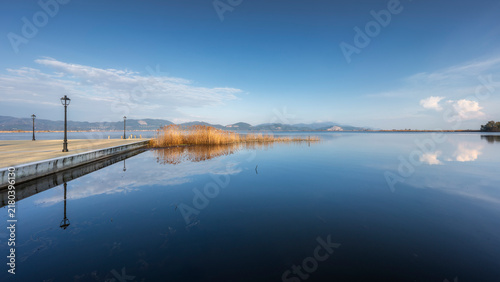 Lake Massaciuccoli View Torre del Lago Puccini Tuscany