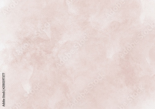 Delicate blush pink watercolor texture with soft cloudy washes and subtle paper grain, creating a romantic pastel background for wedding stationery, feminine branding, invitations and digital paper.