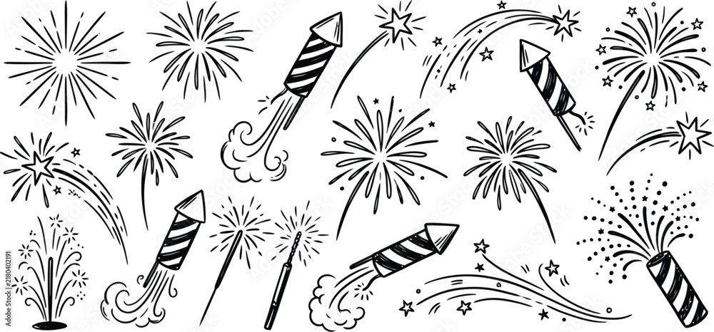 Fototapeta premium Hand-drawn_fireworks_collection_?_2K_202608171655 (1) [Converted].eps