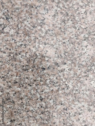 Konstfotografi Close up of speckled granite stone surface with gray pink and black mineral incl