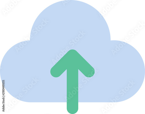Obraz na płótnie icon upload