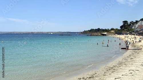 Принти на полотні plages et rues de Douarnenez l'été en Bretagne