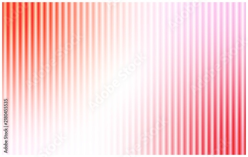 Abstract vertical striped background with soft red and white gradient illumination