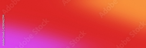 фотографія Grainy diagonal gradient background in fuchsia, red and orange tones, smooth pow