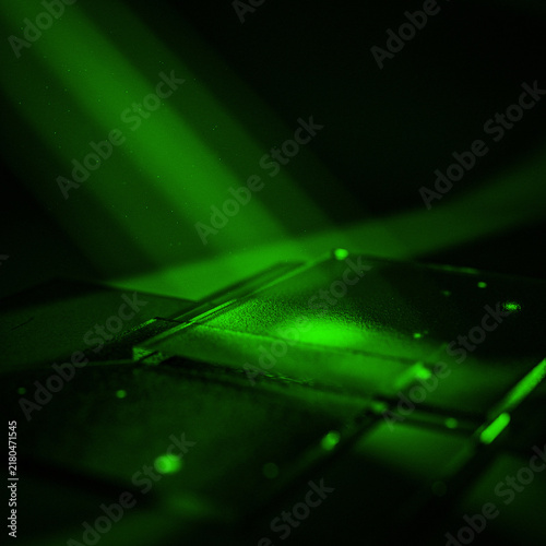 fiber optics background with lots light spots