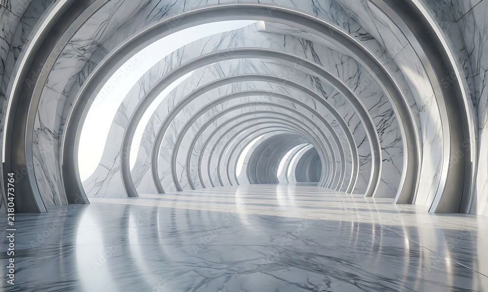 Fototapeta premium tunnel of light