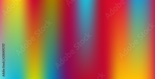 Canvas Print Abstract colorful gradient background with smooth blended vibrant colors
