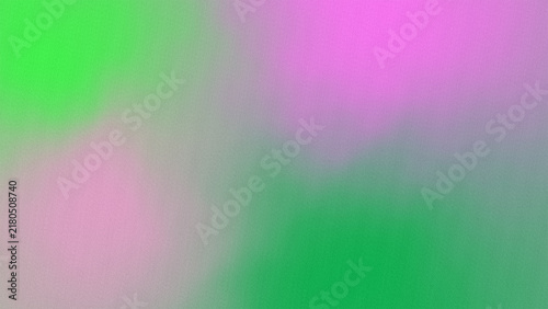Картината върху платно Abstract gradient mesh background, with blended green, and pink hues, featuring