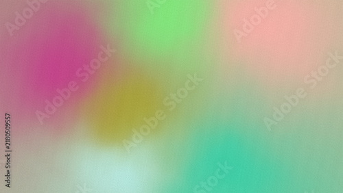 Abstract gradient mesh background, with soft blended, colors, featuring pink, lime green, teal, and pale peach, hues with subtle, grain texture