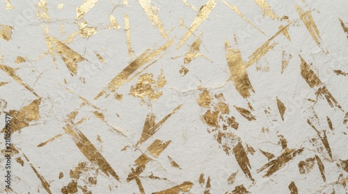 Luxury Gold Leaf Abstract Texture Background for Elegant Design