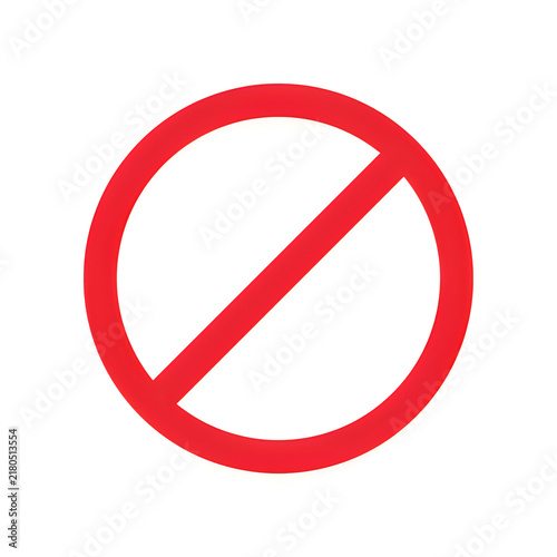 Naklejka no smoking sign