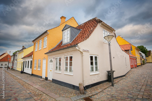 Fotografía Intersection of Ramsherred and Bangs Boder streets in Hans Christian Andersen Qu