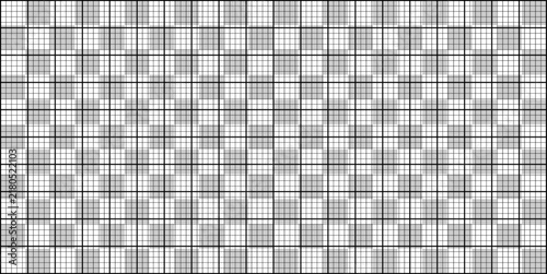 Foto Seamless blueprint grid pattern, mathematical square coordinate paper texture