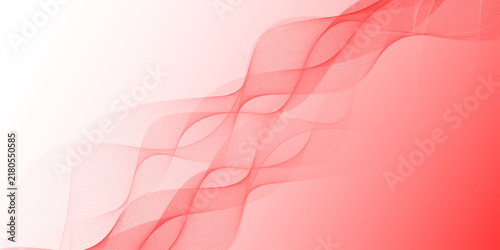 Abstract grey, red smooth element swoosh speed wave modern stream background. Abstract red Wave Design with Light Curves and Lines Background. Abstract Red Gradient Background. 