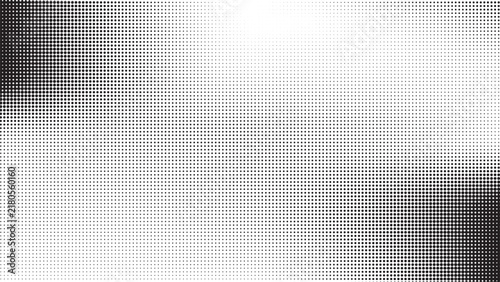 Abstract halftone background with gray gradient dots. Minimalist monochrome pattern for modern web design and corporate branding.