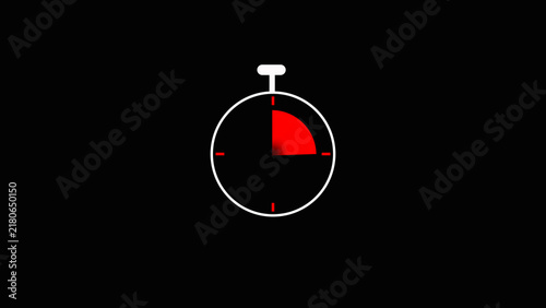 Photography Digital stopwatch timer measures elapsed duration and running speed