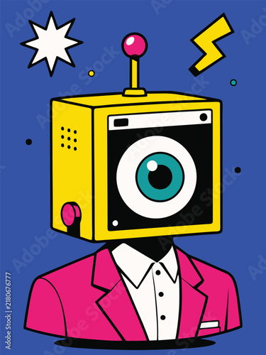 21 Colorful surreal cartoon illustrations with quirky characters