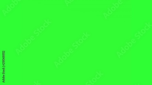 Animated white cartoon action burst made of bold hand-drawn strokes on a bright green screen, designed as a chroma key overlay for comic impact, emphasis, transitions, reactions, explainer videos, soc