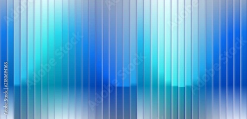 Abstract background featuring vertical blue and white stripes and gradients