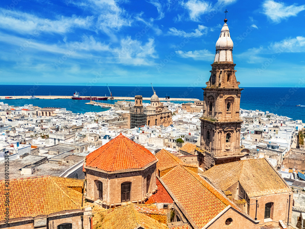 Fototapeta premium View of Monopoli, Apulia, Italy