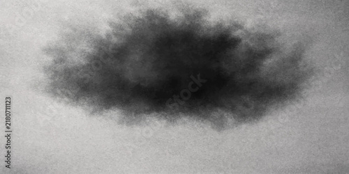 Foto Black and White Abstract Background with Dramatic Smoke, Fog, Cloudy Storm Textu