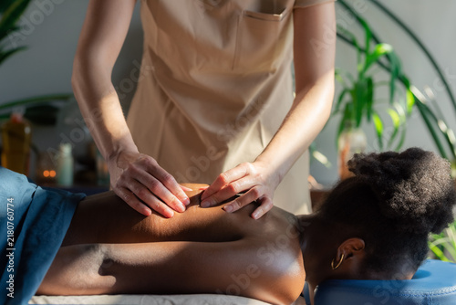 Manual therapy and massage session