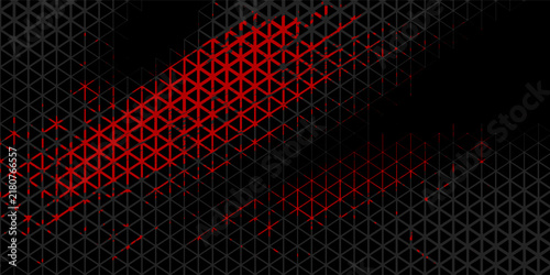 Background, contrast red and black color abstract template for business design. Technology style.