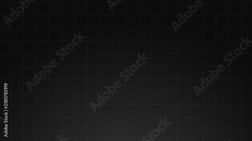 Black grid background infinitely moving animation. For technology, marketing or infographic concept.