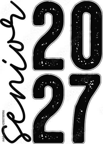 Class of 2027 Senior SVG, Senior 2027 Shirt