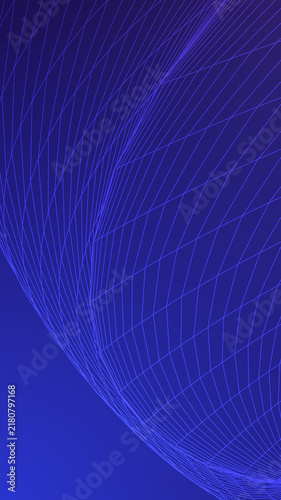 abstract tech blue background
