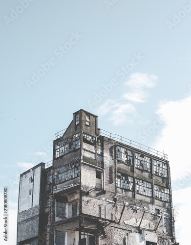 Post-Industrial Urban Derelict Factory