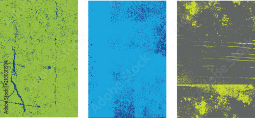 Colorful Grunge Texture Background Collection