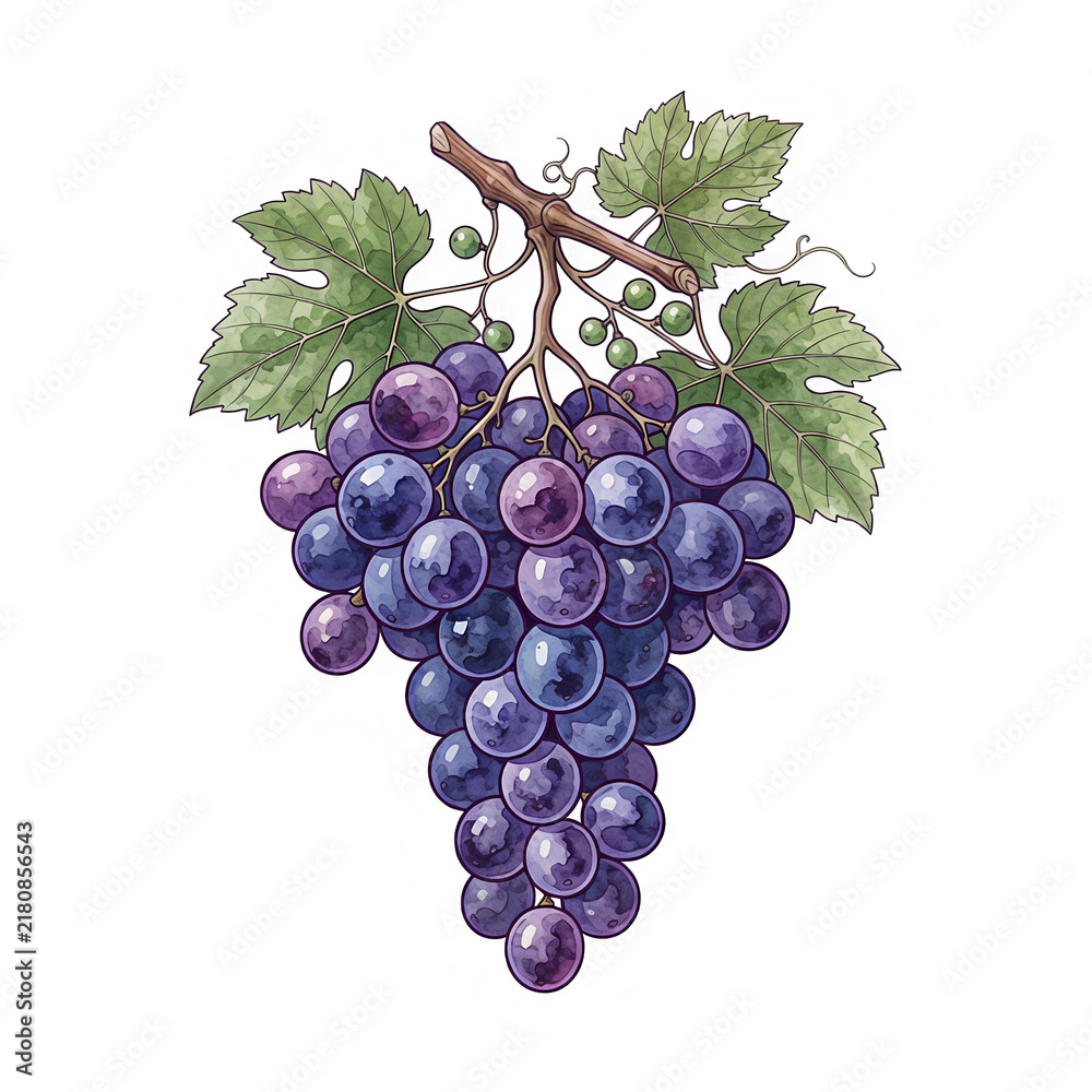 Fototapeta premium bunch of grapes