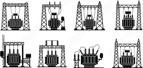 Vintage milk cans pattern black and white illustration silhouette