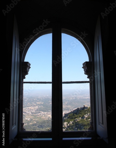 Obraz na płótnie ventana a paisaje