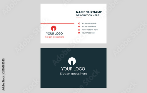 Professional Brand Identity Business Card