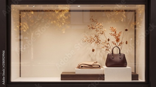 Luxury Store Window Display
