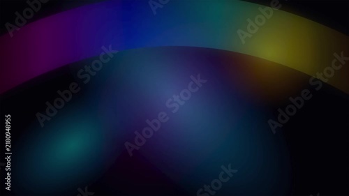 Vibrant Prismatic Light Leak Vector Animation Overlay