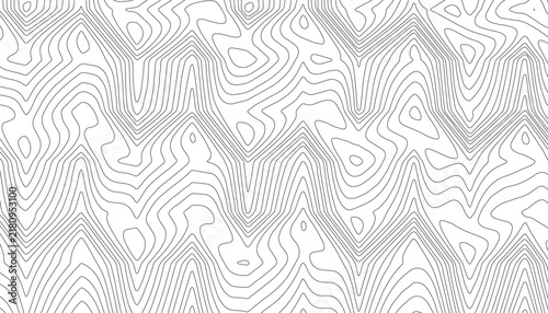 Black and white abstract contour pattern for sporty and modern background element. Easy to edit with universal design software. Vector fomat illustration. Eps10