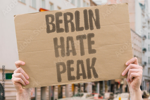 Fotografie "Berlin hate peak" German capital sees antisemitic incidents at all-time high