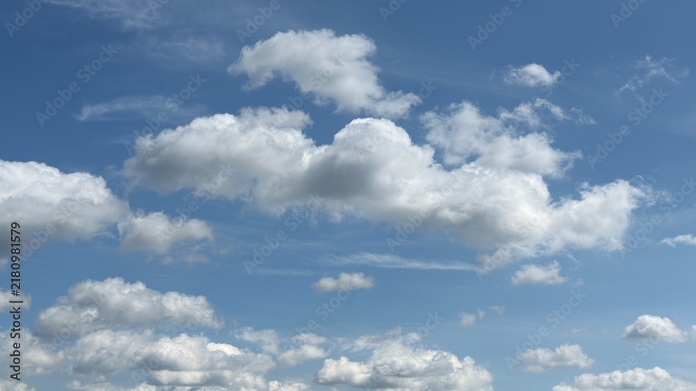 Fototapeta premium blue sky with clouds
