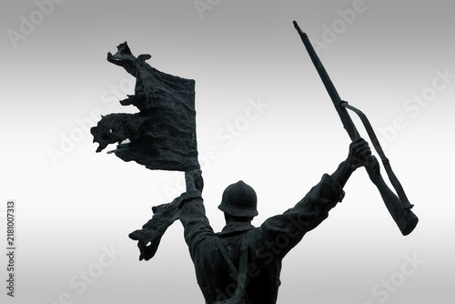 Konstfotografi monument aux morts 11 Novembre