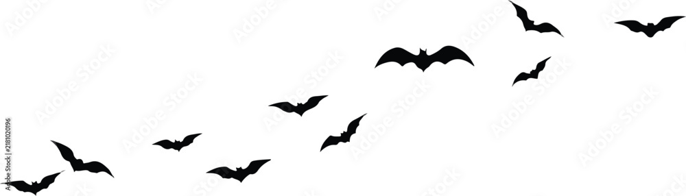 Fototapeta premium Halloween Seamless Pattern With Pumpkins Ghosts And Bats