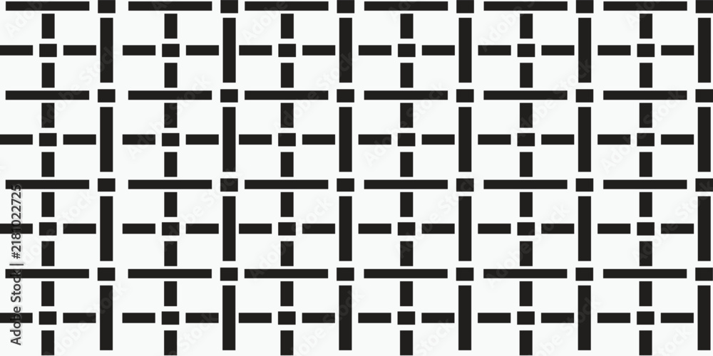 Fototapeta premium Vector seamless pattern. Regular abstract striped texture. Geometric pattern of straight lines.
