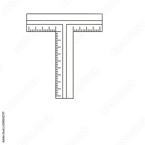 T-Square Ruler